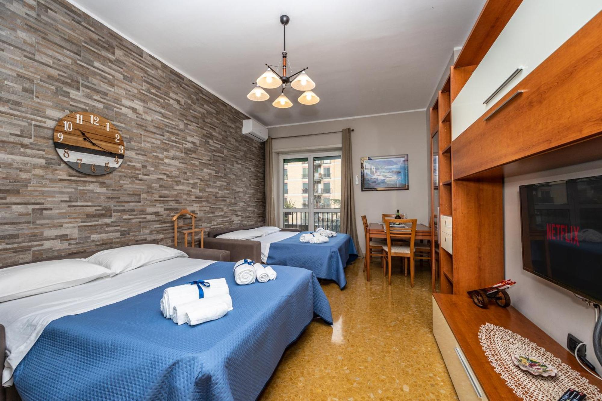 Big Apartment Rome Air Conditioning Wifi Netflix 90 Mq المظهر الخارجي الصورة